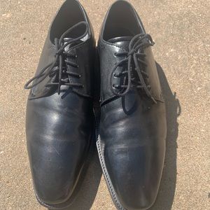 ECCO Men’s 9.5 US 43C EU Genuine Leather Black Dress Shoes